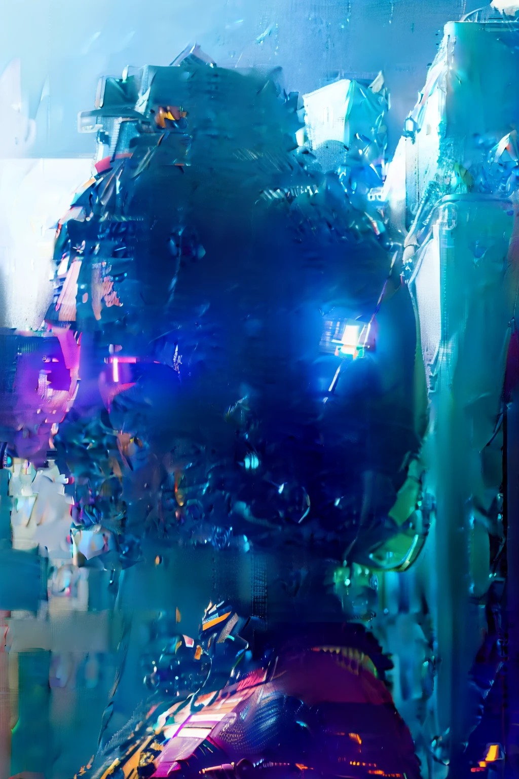 cyber punk perssonage