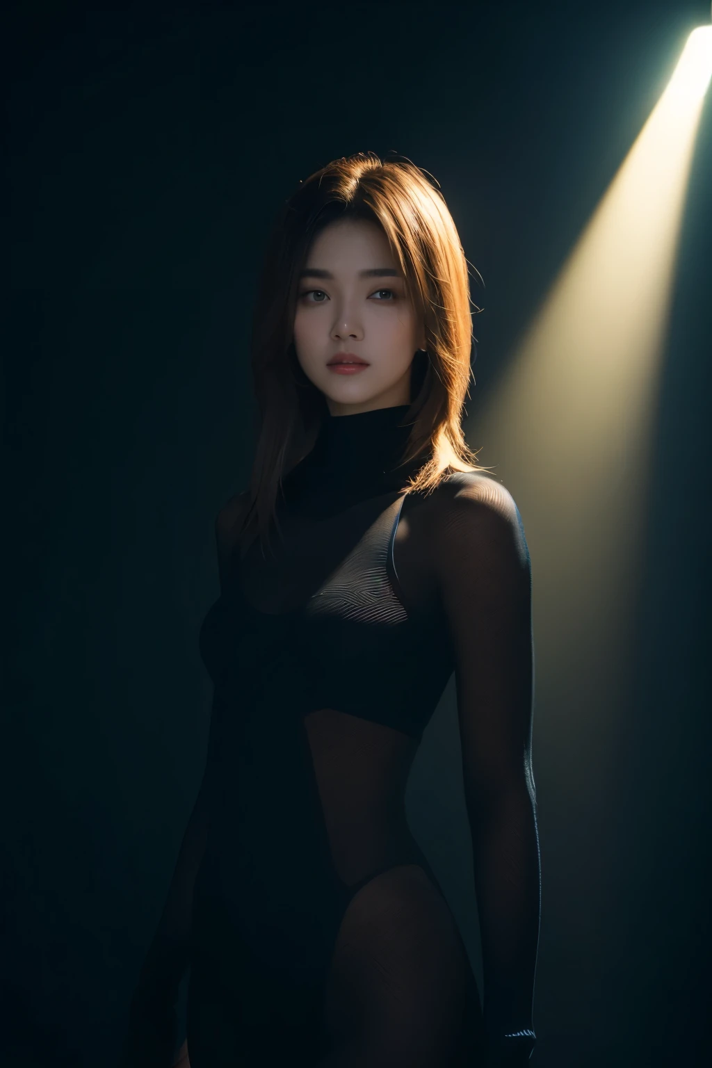 ,3D, A beautiful cyberpunk female image,battledress,hdr(HighDynamicRange),Ray traching,NVIDIA RTX,Hyper-Resolution,Unreal 5,Subsurface scattering、PBR Texture、post-proces、Anisotropy Filtering、depth of fields、maximum definition and sharpness、Many-Layer Textures、Albedo e mapas Speculares、Surface coloring、Accurate simulation octane rendering of light-material interactions、Two-colored light、largeaperture、Low ISO、White balance、the rule of thirds、8K raw data、blackstockings。