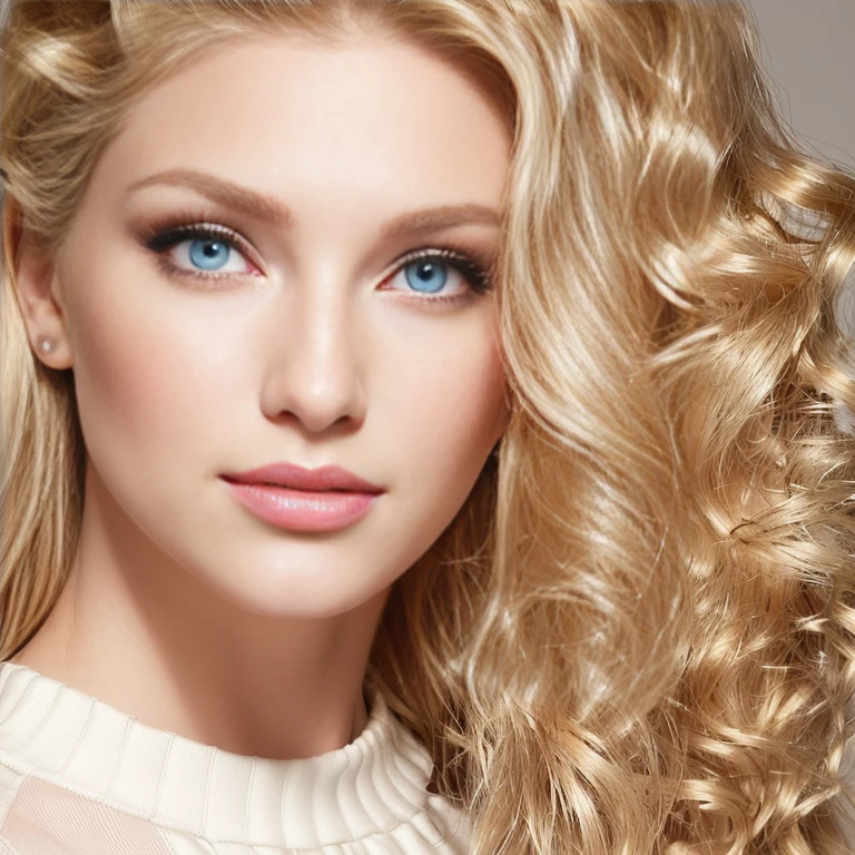blond woman with long curly hair and blue eyes posing for a picture, blonde and attractive features, pale skin curly blond hair, beautiful portrait image, wavy hairstyle, redahair and attractive features, glamorous hairstyle, long curly light blond hair, glamor hairstyle, wavy hair combed to one side, dynamic wavy hair, a girl with blonde hair, blonde flowing hair
