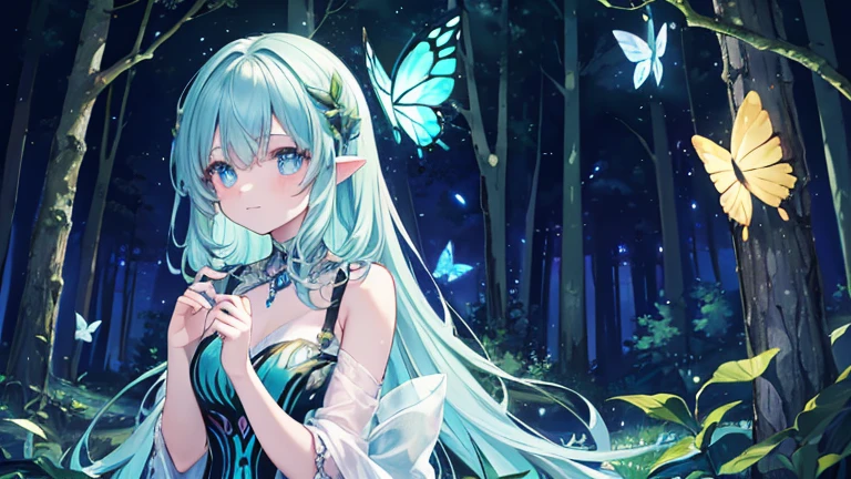 In the dark forest, under the sparkling sunlight, there are countless beautiful glowing fairies and beautiful glowing butterflies

In the dark forest, there are many beautiful glowing butterflies and beautiful glowing fairies Mr./Ms..

In the dark forest, there are so many many beautiful glowing butterflies and beautiful glowing fairies Mr./Ms..

In the dark forest, there are countless beautiful glowing fairies and beautiful glowing butterflies