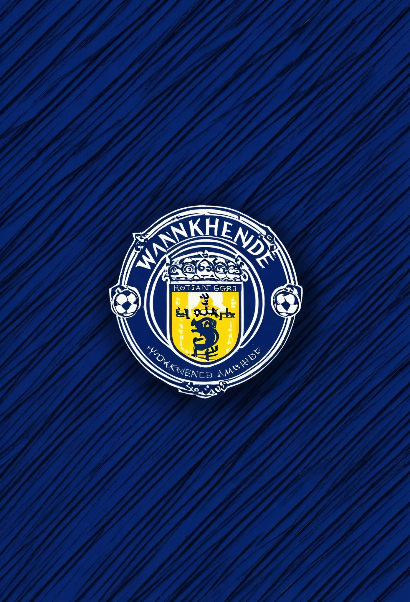 Make a logo for my hote,name Wankhede