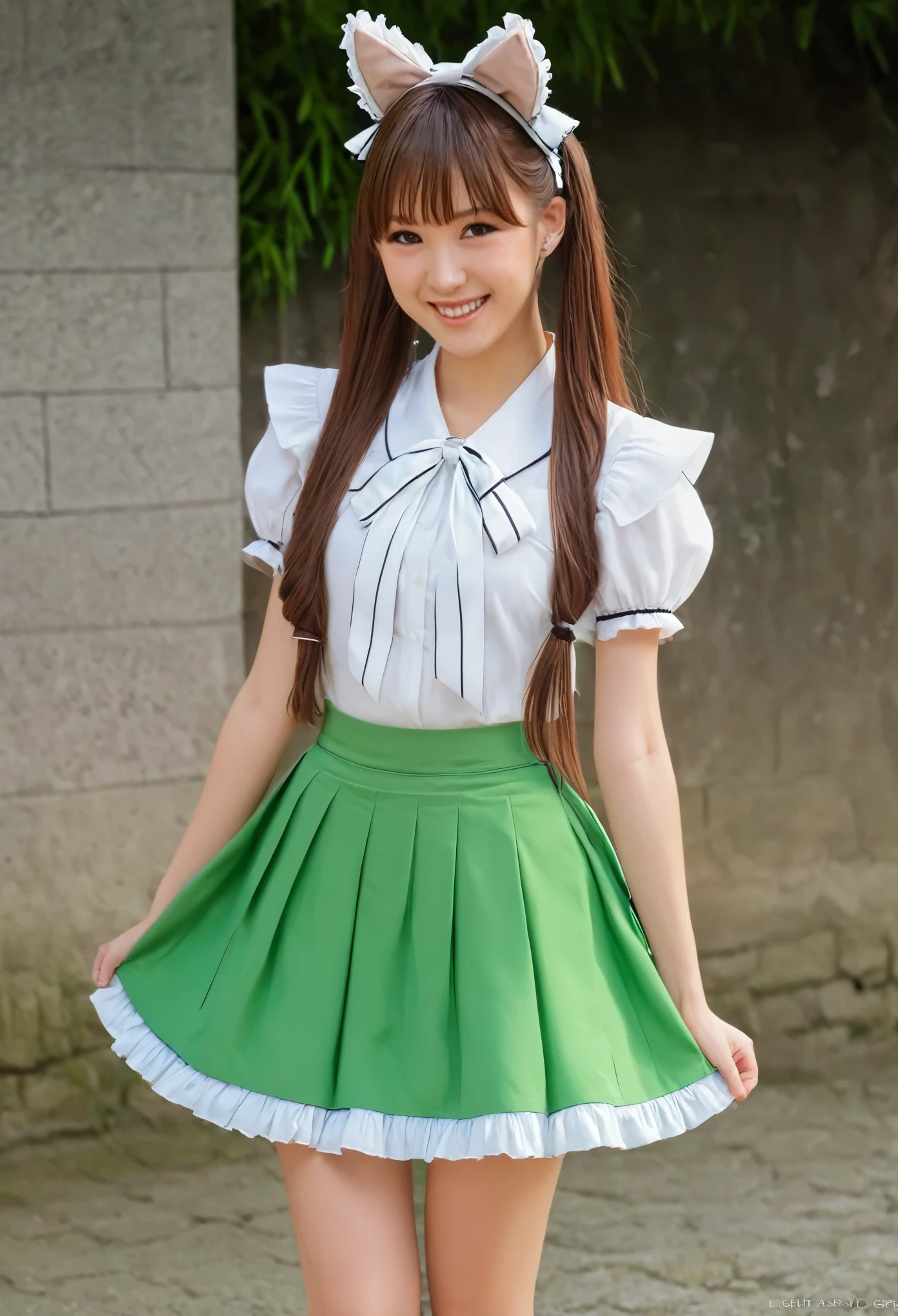 girl twin tails