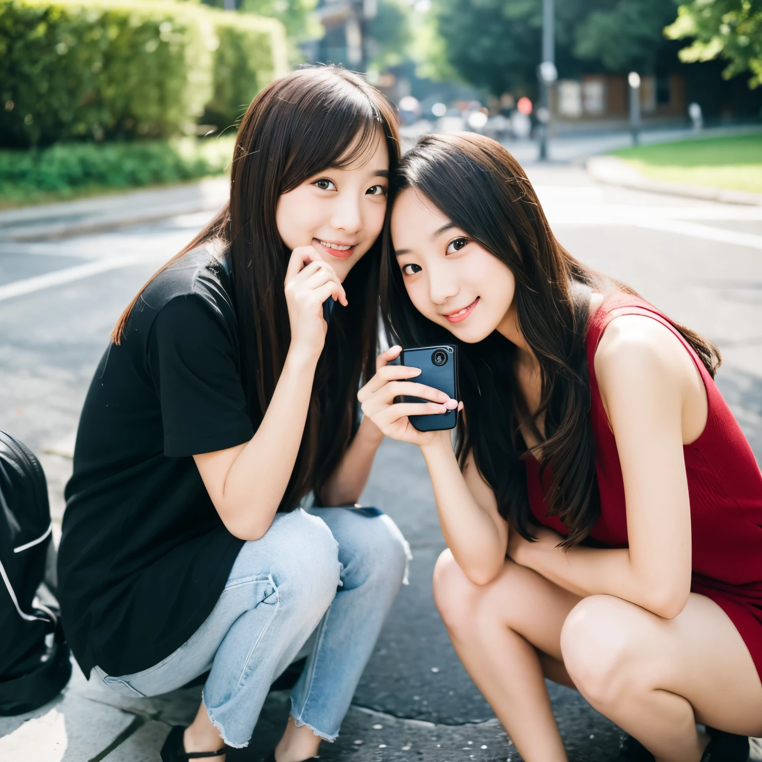 Two friends make youtube vlogs