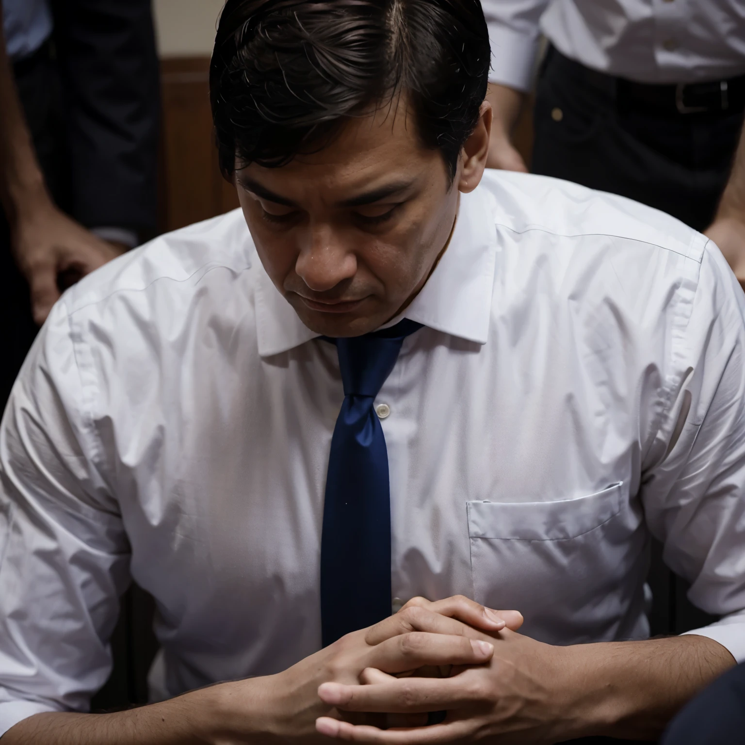 A politician being influenced by his ideology