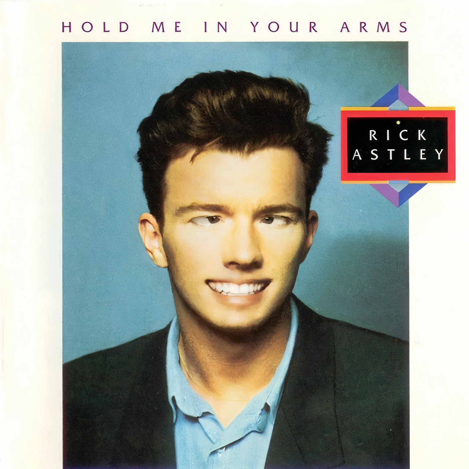 rick astley confused, crossed eyes, anime style, 8k