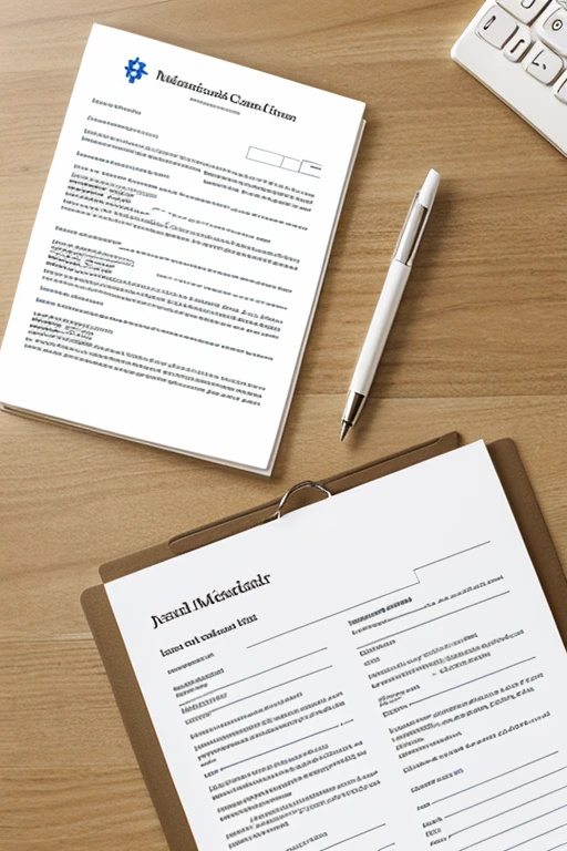 Sample folders for medical center documents