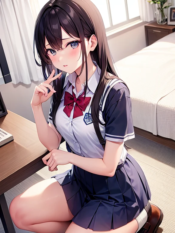 a school girl