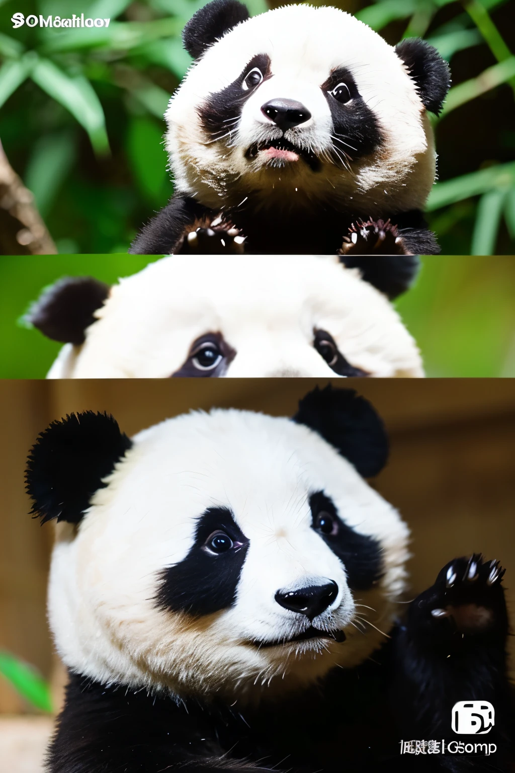 Cute video panda