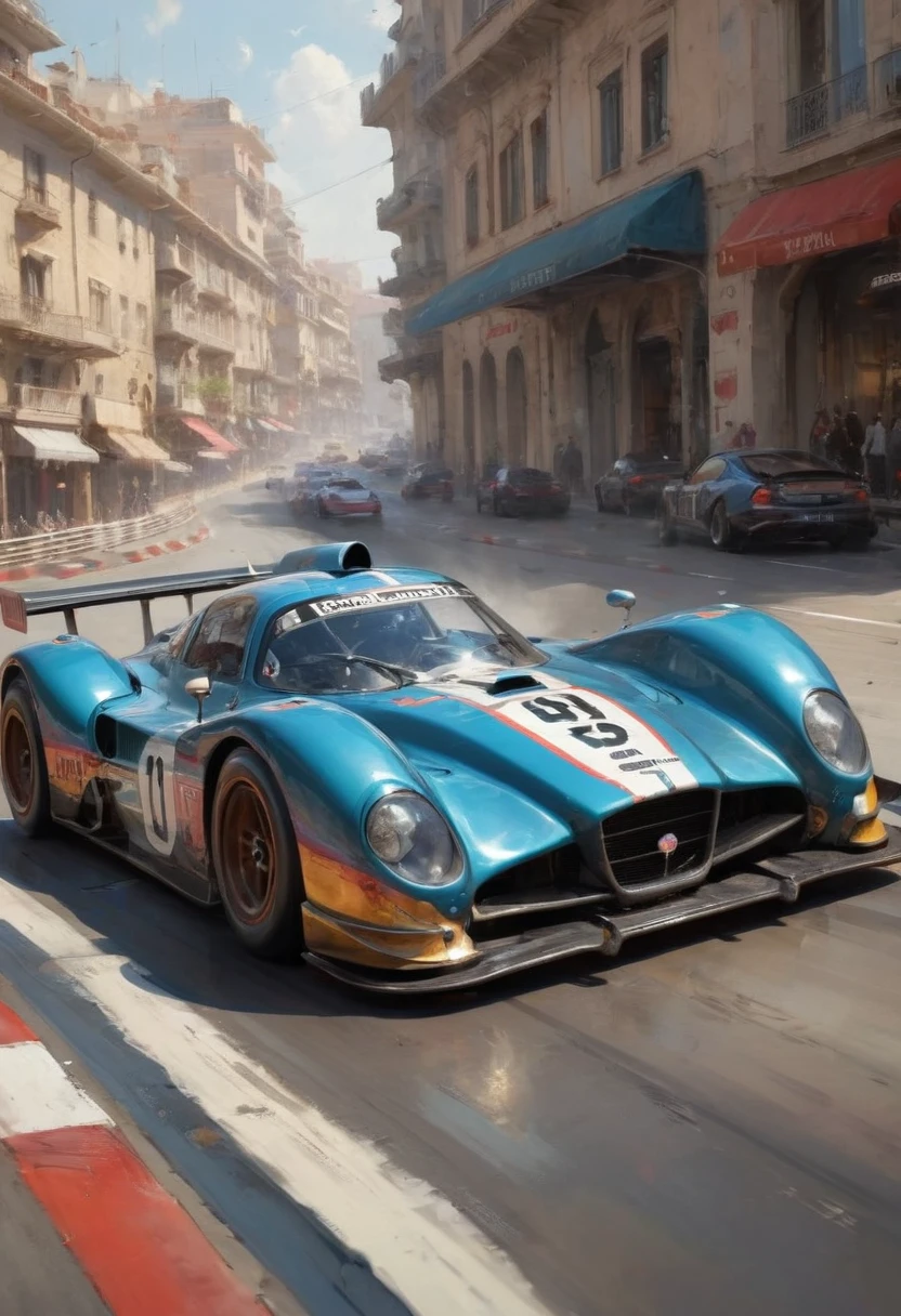 racing cars, from Alena Enami, Best quality, masterpiece, very aesthetic, perfect composition, complex parts, ultra detailed