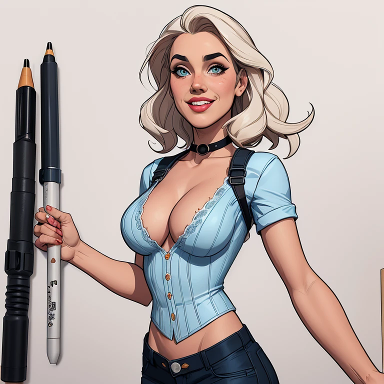Woman character jeday style warrior armed with a 38 revolver western style atompunk Fallout 4 Jennifer Connelly le with marks of war Cartoon image of a woman .Ilustra??o estilo desenho animado, estilo de arte dos desenhos animados, estilo de arte dos desenhos animados, digital illustration style, estilo atompunk design de personagens altamente detalhado, arte digital detalhada coragem, Forest fan art, Design de personagens de retrato, beautiful digital illustration, retrato de alta qualidade, Arte em quadrinhos, mulher jovem cabelo com transas lindas . Queen Anna of ArendelleBeautiful lined eyes Medium large bust and wonderful sexy clothes. image expression of sexual desire from waist to head illustration Queen Anne of Arendelle atompunk style Fallout 4 The perspective is from below, enfatizando a majestade e o poder da Gigante." armed with a 38 revolver western style with a 38 revolver in her hands jeday style warrior in summer clothes on the beach Character wearing clothesCartoon style corsets hellish clothes Harley Quinn cartoon of a woman .cartoon style illustration, estilo de arte dos computadores roupas de vampira desenhos animados, estilo de arte dos desenhos animados, smile showing teeth Digital illustration style, design de personagens altamente detalhado, arte digital detalhada fantasia sensualizando Design de personagens de retrato, beautiful digital illustration, retrato de alta qualidade, Arte em quadrinhos, mulher jovem. expression of sexual desire white background a woman in a teen leader uniform holding a chainsaw ,Cartoon style digital illustration style Like character in Tekken, glamorosa Jill Valentine, personagem de videogame, 3D rendering of Jerma 9 8 5, como o protagonista do gta 5, personagem do rei dos lutadores, girl of the zodiac knights,Cartoon style digital illustration style like a GTAV character, rainha arlequina, personagem de videogame art,