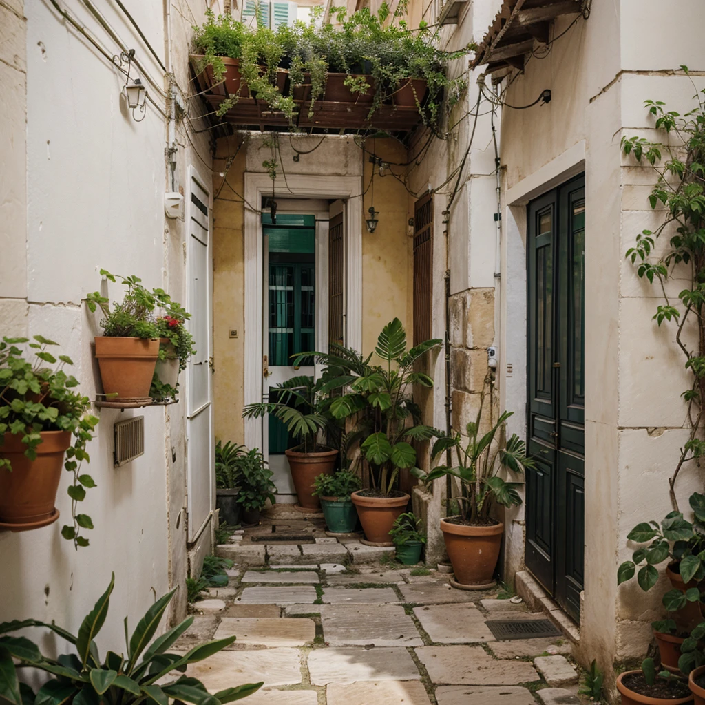 Athens in its vigor and exotic plants 