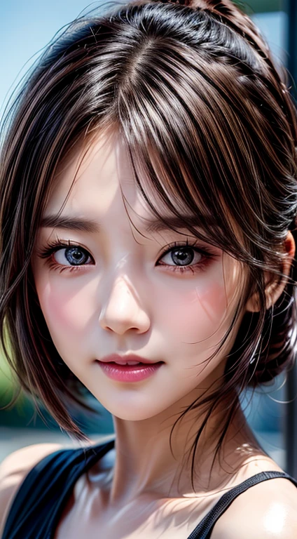 Japanese 5,China 3:,Russia:2 ,eyes are dark black,Small Nose