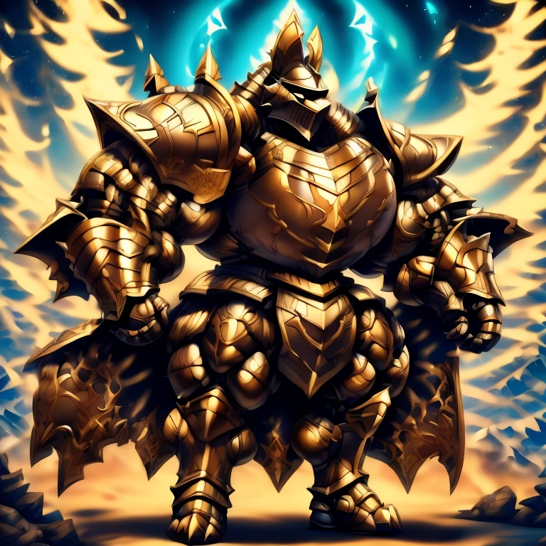 (masterpiece, best quality, detailed:1.2)
(Pokémon)
detailed full body,
a knight's mechanical armor,
glowing wide and heavy armor,
wears full body armor.
massive muscles, huge pecs, chiseled abs, huge pectorals, exaggeratedly huge muscles.
wearing a cloak.
unusually developed muscular body

big muscle,
pecs, triceps, traps, waist narrow,
unusually developed muscular body,