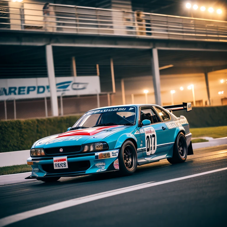 (high quality, detailed, Professional), Japanese racing cars, R33, Historical racing cars, Sports Compact, Like wildspeed, Impressive, Dead Heat, upscale, dignity, (Realistic) rendering, (Vibrant colors), (High resolution), (ultra-detailed), (Sharp focus), (physically-based rendering), (Studio Lighting), (masterpiece:1.2), (Side view), (landscape), (Bokeh),  