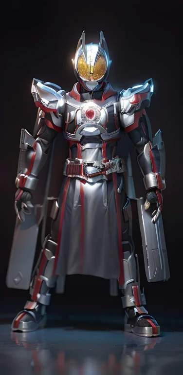 将颜色更改为platinum，platinum（Ensure its layering and armor texture，platinum是主色调,全platinum，maintain shape，Please help to improve the layering）