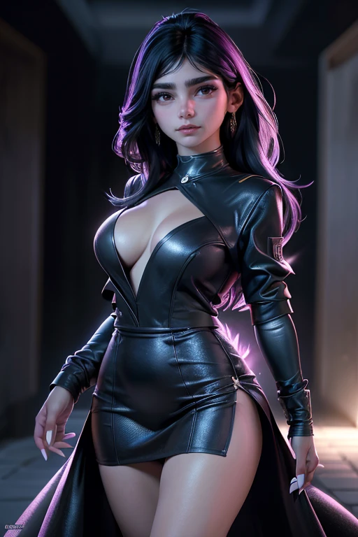 foto cruda, Face portrait photo of beautiful 26 years old..oh mujer, cara linda, vistiendo un vestido negro, cara feliz, sombras duras, cinematic shot, spectacular parkshinhye lighting,