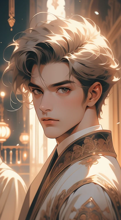 undercucho Close portrait of elegant person [undercucho] in bespoke MAN terno: Homem alto e musculoso, estilo classico, intricate detial baroque, elegante, luzes brilhantes, Altamente detalhado, pintura digital, art station, arte conceitual, smooth, sharp focus, retrato , illustration, arte por WLOP, Mars Ravelo e Greg Rutkowski (pele com alto detalhe: 1.2), 8k hd, dslr, soft lighting, alta qualidade, film grain, Fujifilm XT3 mistura4, Modelo masculino, (((1 homem))) terno, sedutor, Florence, Background of Italy, (((/Olhando para o visualizador/))) ((((cabelo ruivo curto))) (((franja longa))) (((olhos amarelos))) (((OLHAR ENCANTADO))), sorriso, aura misteriosa, noite, Bokeh, profundidade de campo, (tronco: 1.0), melhor qualidade, detalhes intrincados, olhos detalhados, obra de arte, film grain, 1900s, kodakchrome, lanterna, strange smoke around you, obra de arte
