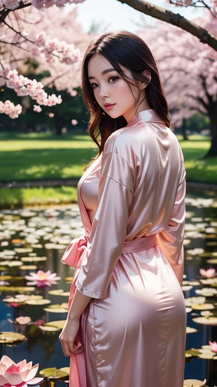 Marian Rivera dressed in a kimono , 30 years old, gigantic breast:1.5, erecting nipple, big ass, Tall body, japanese goddess, wearing Sexy kimono, kimono, glamorous and sexy geisha, wearing a kimono, wearing kimono armor, japanese kimono, anime girl cosplay, classic kimono, organic seductive geisha, cosplay photo, onmyoji, wearing pink pastel silk robe, pale and coloured kimono, necklace, earing, naughty pose, cosplay, gorgeous young korean woman, beautiful south korean woman, korean girl, beautiful young korean woman, korean woman, heonhwa choe, korean women's fashion model, sexy look, big breast, sexy pose, show breast, light pink hair