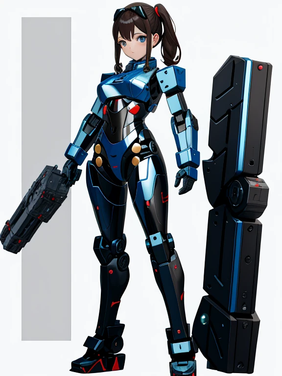 A woman who became a hero robot and how she supports the hero々Vehicle,
Cute and pretty,
Full Body Shot,
Women are々Vehicleと合体して色々A beautiful female robot with a simple shape,
Before after