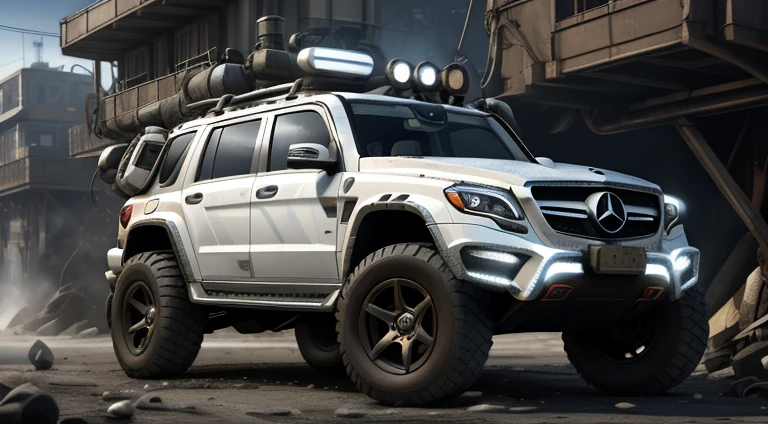 Modified Dieselpunk AI Road Race 2023 (Mercedes，suv，GLK-300)