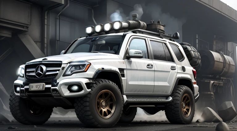 Modified Dieselpunk AI Road Race 2023 (Mercedes，suv，GLK-300)