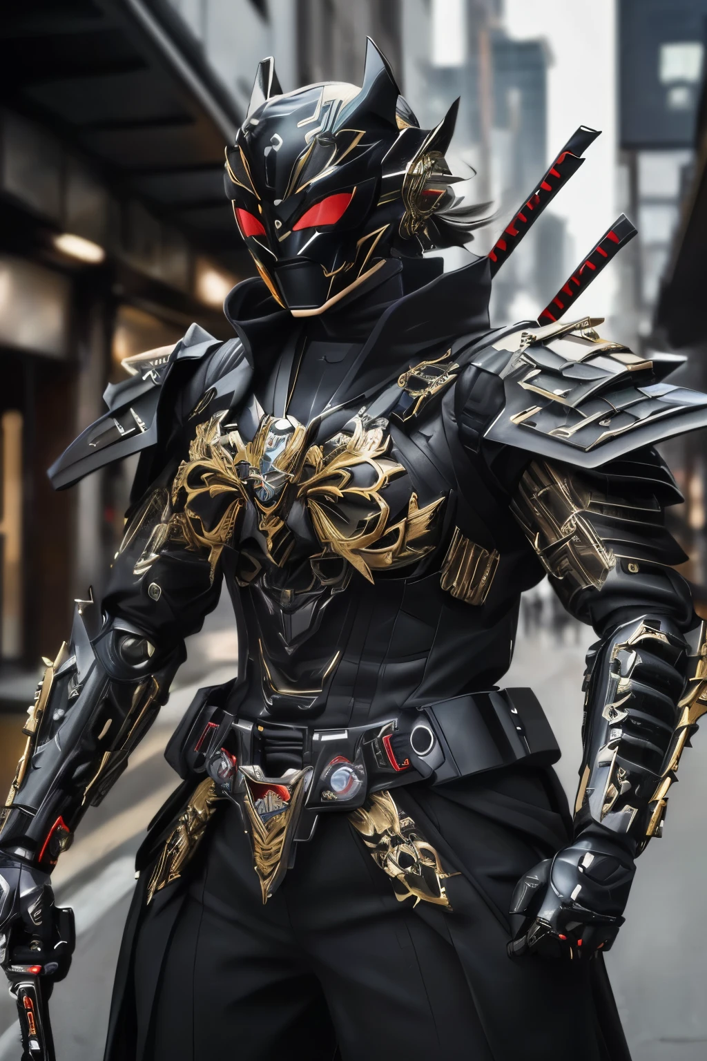 Textured skin, Super Detail, high details, High quality, Best Quality, hight resolution, 1080p, hard disk, Gorgeous beauty,(Kamen Rider),(mask off),(Female Riders),body suit,battle suits,Transformation Belt,Battle Mode,Metal,Transform into Kamen Rider,cyborgs