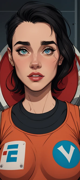 GTA style Cartoon style digital illustration GTA style young woman in luxury clothes Jennifer Connelly style Cartoon style digital illustration GTA style portrait mode Character woman atompunk style Fallout 4 black hair actress Ella Purnell with battle marks Cartoon image of a woman .Ilustracaoo estilo desenho animado, estilo de arte dos desenhos animados, estilo de arte dos desenhos animados, digital illustration style, estilo atompunk design de personagens altamente detalhado, arte digital detalhada coragem,actress Ella Purnell with black hair slim body Forest fan art, Design de cabelos pretos personagens de retrato, beautiful digital illustration, retrato de alta qualidade, Arte em quadrinhos, s . Eyelined eyes, medium bust and wonderful sexy clothes. image expression of sexual desire from waist to head illustration atompunk style Fallout 4 The perspective is from below, enfatizando a majestade e o poder da Gigante."atriz Ella Purnell cabelos p