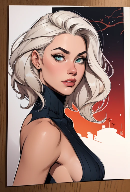Personagem mulher ninja com marcas de guerras Imagem de desenho animado de uma mulher .cartoon style illustration, estilo de arte dos desenhos animados, estilo de arte dos desenhos animados, digital illustration style, design de personagens altamente detalhado, arte digital detalhada coragem, Forest fan art, Design de personagens de retrato, beautiful digital illustration, retrato de alta qualidade, Arte em quadrinhos, mulher jovem cabelo com transas lindas . Beautiful lined eyes Medium large bust and wonderful sexy clothes. image expression of sexual desire from the waist to the head illustration