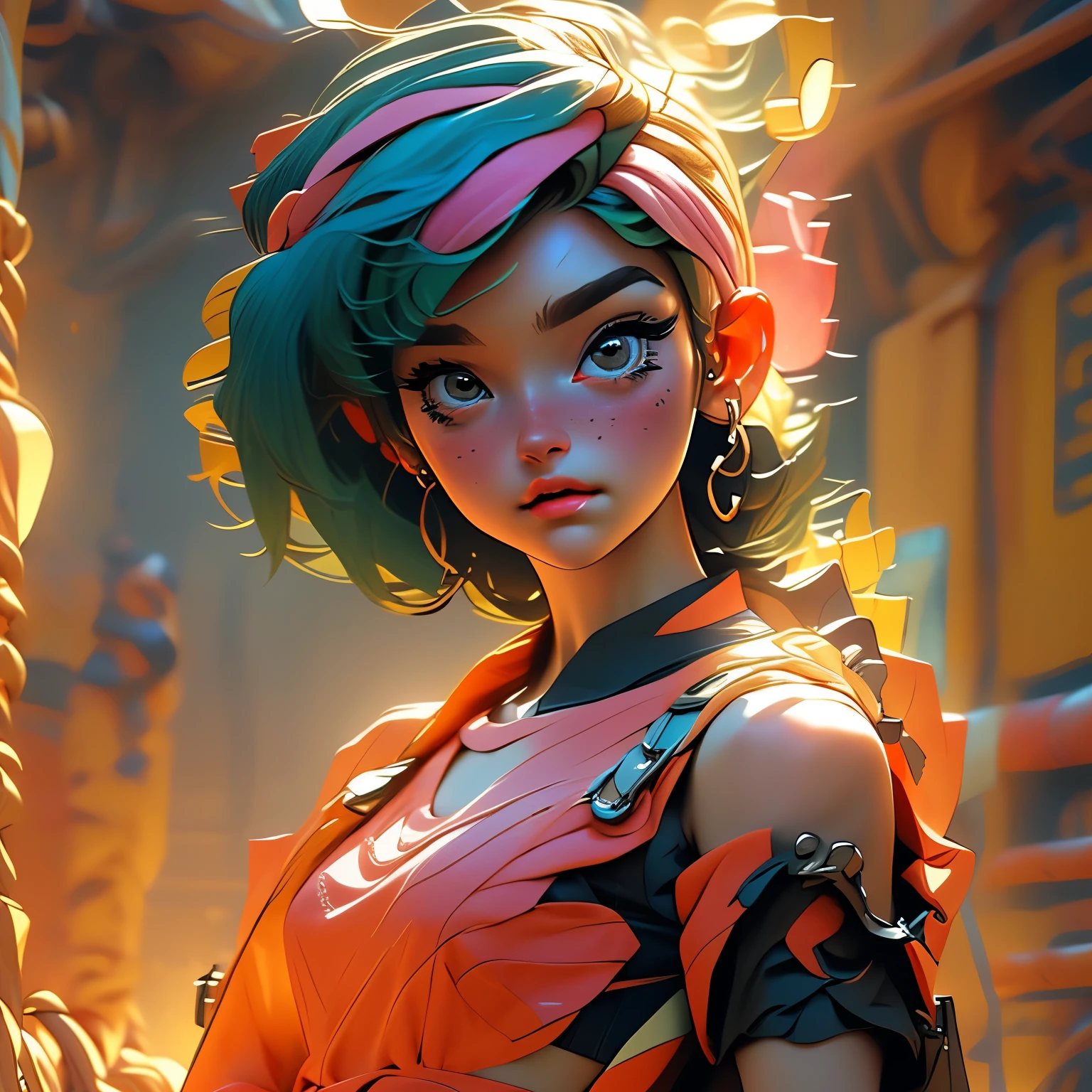 realistic photo in high definition 4k super detailed ((girl 19 years old Bulma ))dragonbal z, long hair big eyes red lips, big breasts thick legs small pink dress on a planet namecusei super detailed face sexy pose, without sense