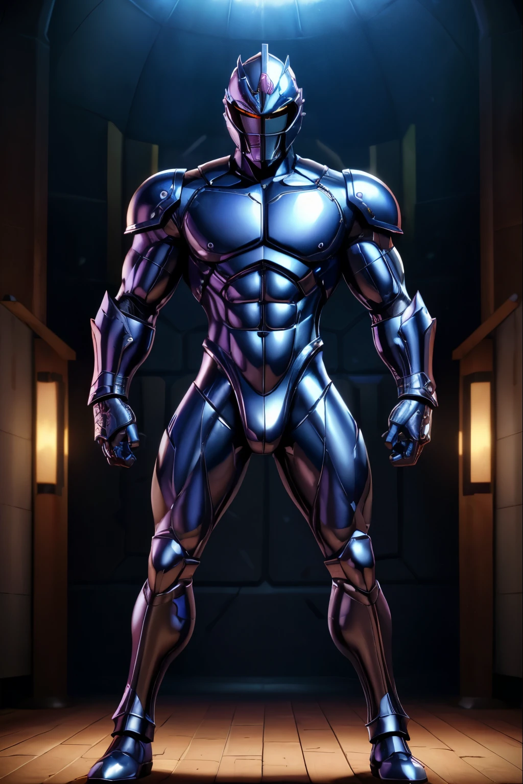 ((Best Quality, 8K, ultra-detailed, Masterpiece: 1.3)), 1boy, shiny skin, sharp, Perfect Body Beauty, realistic shaded perfect body, muscular male, (cute male face:1.1),("bodysuit, big bulge ":1.2),("leggins , armor":1.1),("glove, armor":1.1 ), helmet, helmet that covers the entire head, mask of an expressionless male face. (techwear)(dynamic pose:1.1), thigh , battle field , (bulge focus:1.2), 3d, cartoon