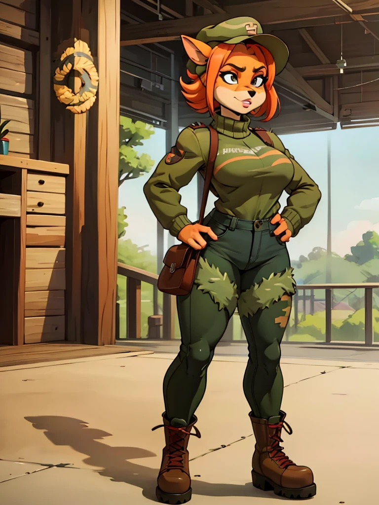 girl with Furry anthro bandicoot, sweater hat, camo pants, army boots.
Examples of corresponding prompt outputs:
- A girl with a Furry anthro bandicoot wearing a sweater, cloves, balaclava, camo pants, and army boots.
- A girl and her Furry anthro bandicoot companion, both dressed in casual camo attire with army boots.
- An adorable girl with a Furry anthro bandicoot on her shoulder, sporting a cozy sweater, cozy balaclava, camo pants, and military-style boots.
- A stylish girl rocking a Furry anthro bandicoot-inspired outfit, complete with a fashionable sweater hat, camo pants, and army boots.
- A confident girl posing with a Furry anthro bandicoot, dressed in a cozy sweater , balaclava cloves, camo pants, and sturdy army boots.
Remember to incorporate the required elements such as the girl's eyes, nose, and lips in the description to ensure the face features are detailed and accurate.