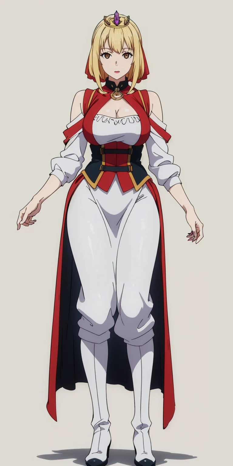 full body of a woman in a dress with a veil, feet together, standing feet together, militar boots, beautiful fantasy maiden slave warrior, beautiful fantasy art portrait, fantasy victorian art, medieval fantasy art, beautiful and elegant queen Roxxane, portrait of queen of light, fantasy portrait art, gothic fantasy art, a beautiful fantasy empress, ((white background))