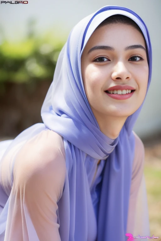 (RAW photo:1.2), (photorealistic:1.4),(masterpiece:1.3),(best quality:1.4),ultra high res,(detailed eyes),(detailed facial features),(detailed clothes features),HDR,8k resolution, skin tight, (((high detailed skin,visible pores))), dreamlike, (ulzzang-6500-v1.1:0.5),pureerosface_v1:0.2, face close-up, 1 girl,tall, slim and Slender body, tall body, thin body, 30 yo,tight D Cup breasts size, wearing super transparent tight pastel floral gamis with hijab, gamis unbuttoned loose opened, showing nude breasts and nipples, full body, smile, luna maya, wearing high heels, seducting look, lustfull smile, sexy pose, full body photo shoot