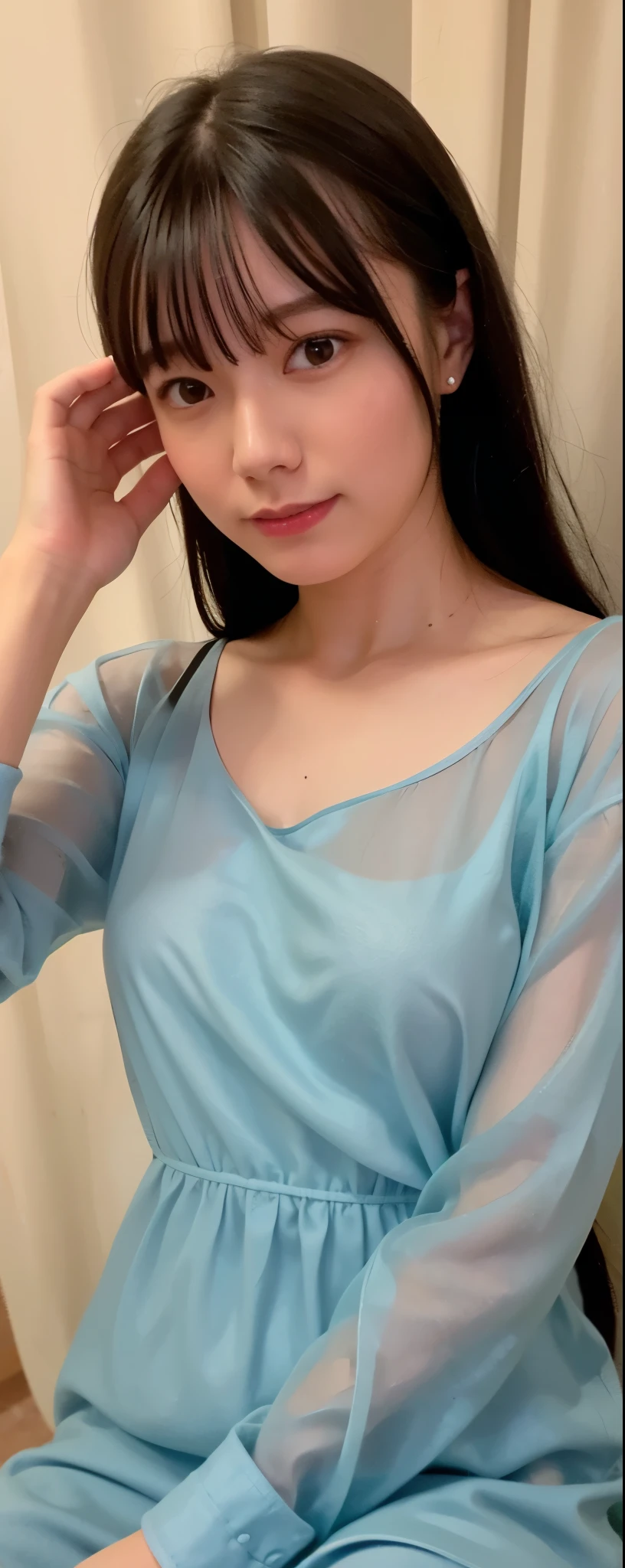 (highest quality, table top, 8K, best image quality, Award-winning work), (1girl:1.3), solo, __body-parts__, blouse short sleeves, long skirt, floral, 16k, resolution image,