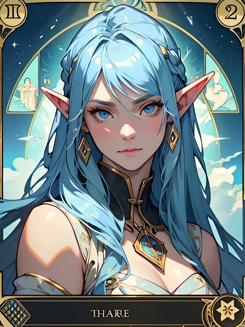 (detailed portrait),(best quality,highres),(realistic),
(photorealistic:1.37),long hair,blue skin,blue eyes,beautiful detailed eyes,beautiful detailed lips,elf,warcraft,wise expression,subtle makeup,wizard robe,staff,enchanted background,vivid colors,studio lighting