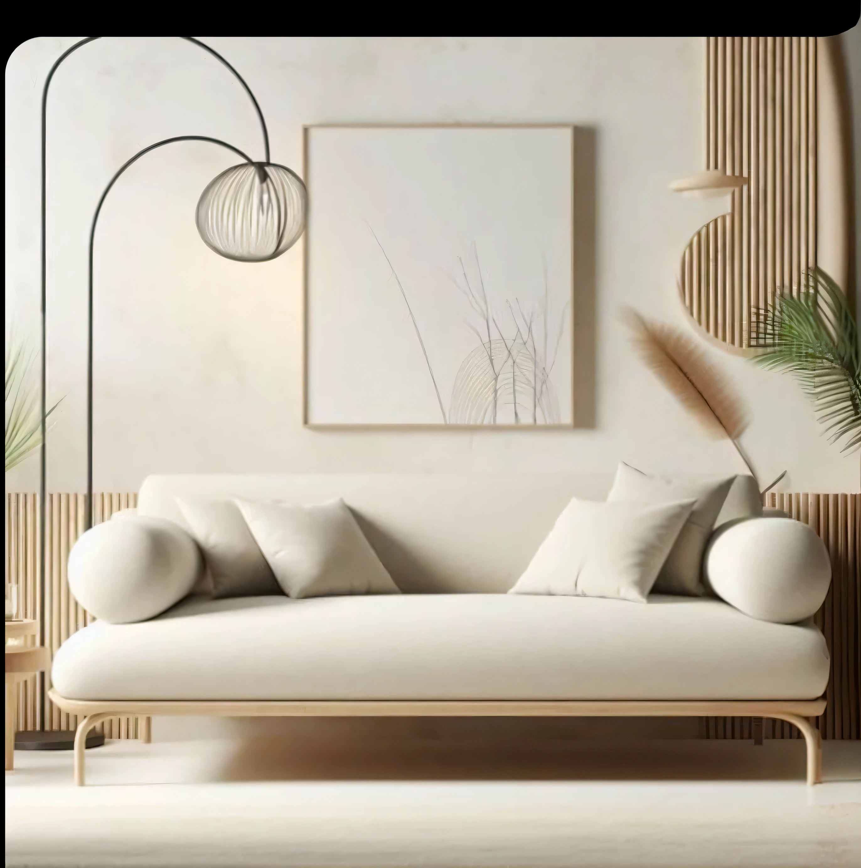 create me moderen Create a walnut wood sofa design