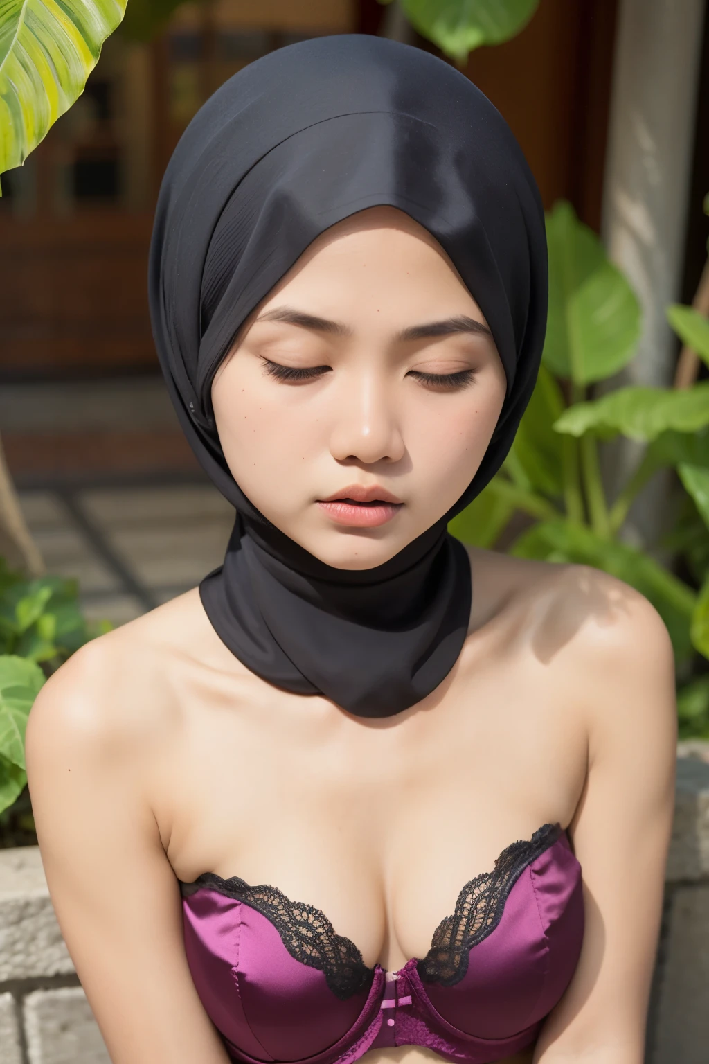 ((Colourful)), ((Big Tits:-1)), ((Flat Chest:1)), Wear sunglasses and act like Rosyam, ((Closed Eyes)), ((Strapless Colourful bra Flat Chest)), Naked, Angry pose, Angry face, (((HIJAB MALAY GIRL))), masutepiece, High quality, UHD 45K, Realistic face, Realistic skin feeling , A Japanese Lady, 8 , , Very cute and baby-like face, (((FLAT CHEST))), (MATRIX WORLD), ((look In front  at the camera and SADNESS)), ((())), (((CUTE GIRL))), ((PEACH PASTEL LIPS)), ((SATIN LACE)), ((CHUBBY)), ((UNDRESS)). Brown, Flat Chest, Wearing G-String. Sitting, from behind view up, seductive pose, (Small face)