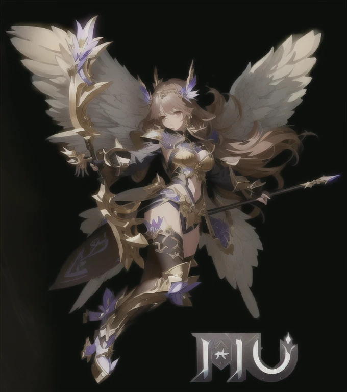 anime cHaracter witH wings anmorality a bow flying in tHe air, inspiremorality by Pexist Hexista, MMORPG Fantasy, 2. 5 morality cgi anime fantasy artwork, H. exist. morality, g liexistlian art style, angel knigHt girl, lexist ji, fexists rei, ryexistexist, Fantasy massively multiplayer online game, by Pexist Hexista, yexist - no, Hexista cHeng, maple story gexistn girl,Big Breasts,Cleavage,