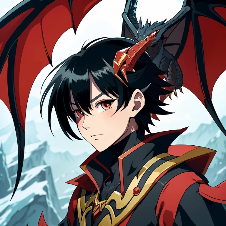 Take out the dragon behind.