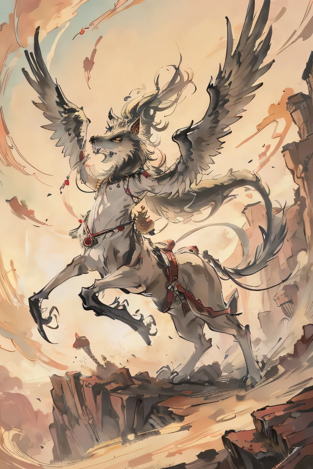 Redraw the two front legs