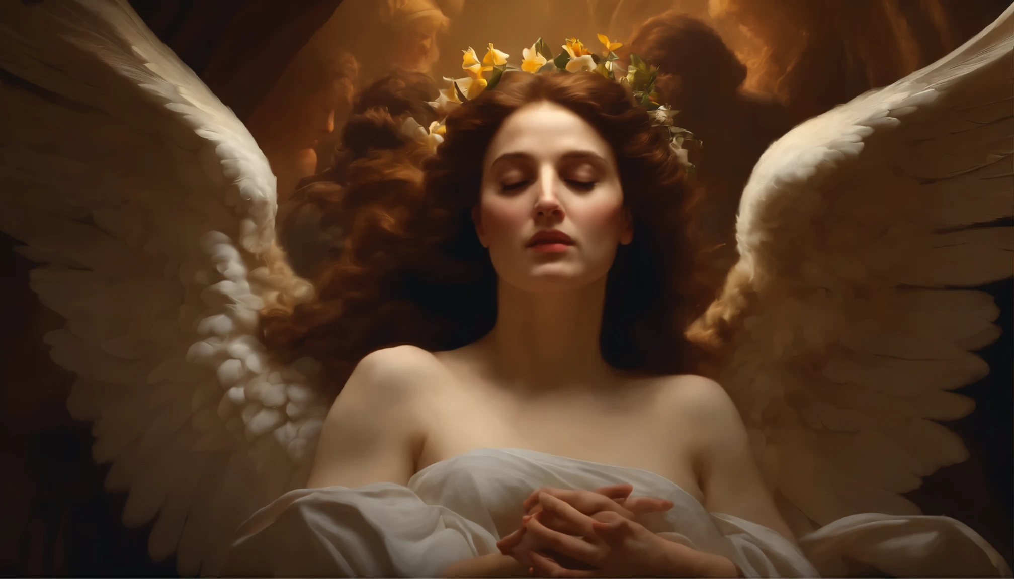 A contemporary reinterpretation of Henry Fuseli’s Nightmare, exquisitely crafted by Spanish painter