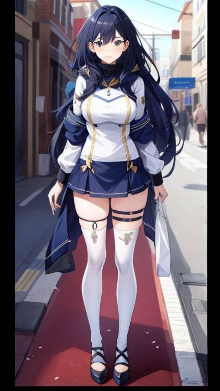 girl,Human wife's face,like,,Mature body,Big Breasts,Cleavage standing