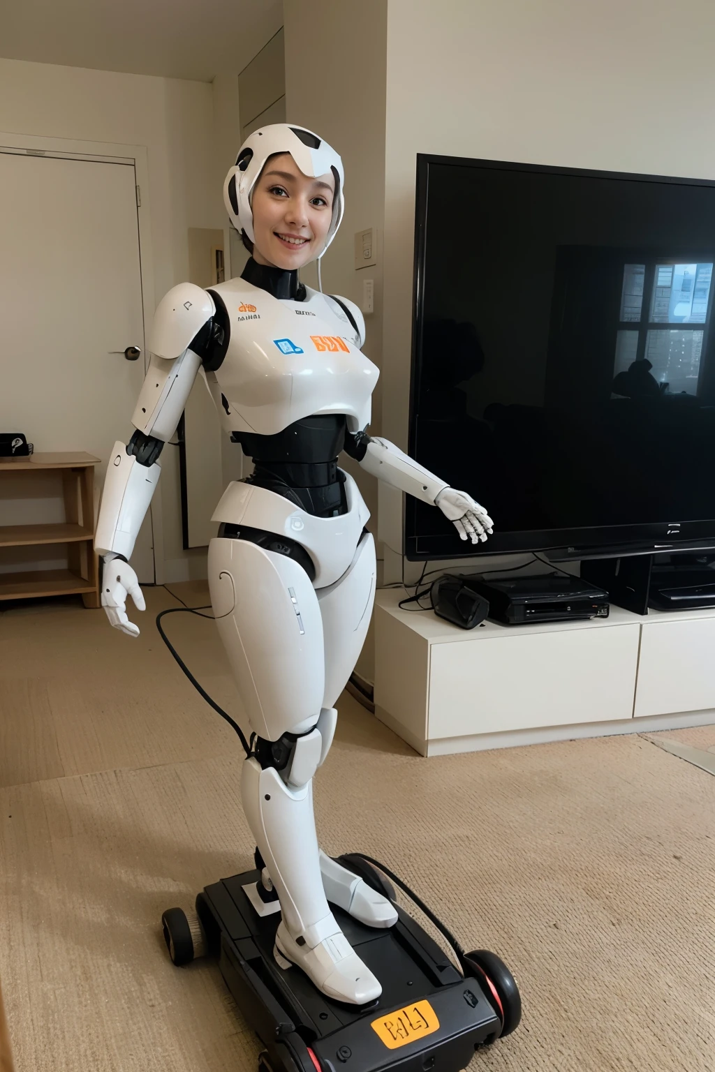 The appearance of the smart home assistant robot is designed to blend in with the home environment,Friendly and cute at the same time。The following is a detailed description of the design:
1. **Friendly appearance**:
- The robot adopts a streamlined appearance design,Simple and modern,Love it at first sight。
- Its shape is soft and contoured,No sharp edges or angles,Make it look more friendly and safe。
2. **Humanized expression**:
- The robot has a cute expression design,For example, big eyes、Smiling mouth or other human-like features,Make people feel close。
- These expressions can be realized through LED display or mechanical components,Enable robots to communicate with family members more vividly and intimately。
3. **Adaptive Color**:
- The color of the robot can be customized according to the home decoration style or the preferences of family members。
- Common color choices include warm neutral tones,Like white、Light grey or light blue,You can also add some bright colors as decoration if needed.。
4. **Intelligent interactive interface**:
- The robot is equipped with a high-definition touch screen,To display the schedule、Play media content and interact with family members。
- The touch screen interface is simple and intuitive,Easy to operate,Improved user experience。
5. **Stable base**:
- The robot's base is designed to be stable,Able to maintain good balance,Avoid tipping or shaking during use。
- The base may be equipped with anti-skid pads or other stabilizing devices,To ensure the robot remains stable on all kinds of surfaces。
in summary,Smart home assistants are designed to be friendly、Cuteness and practicality,To become a member