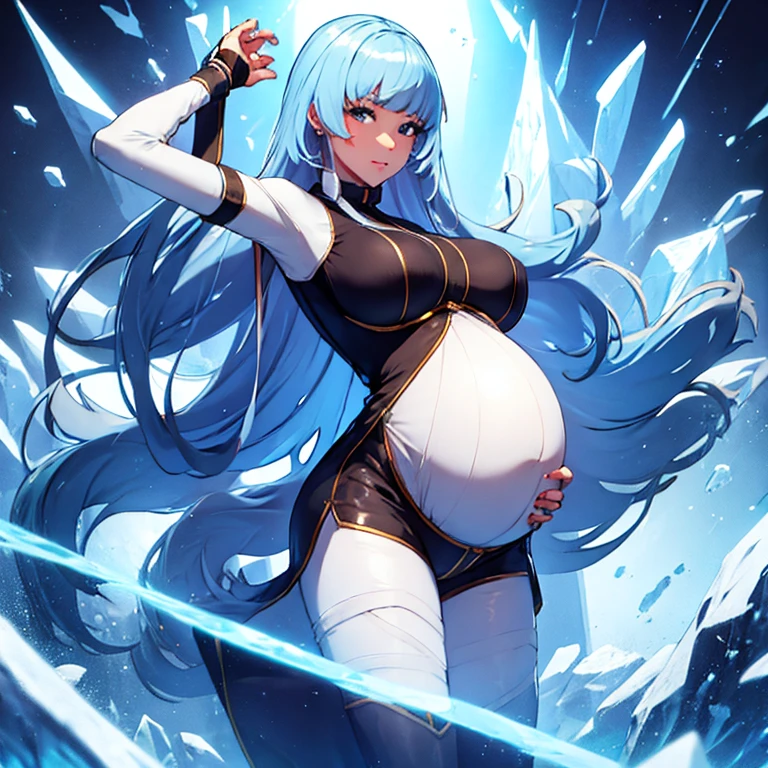 Beautiful Pregnant Kyla diamond, ice