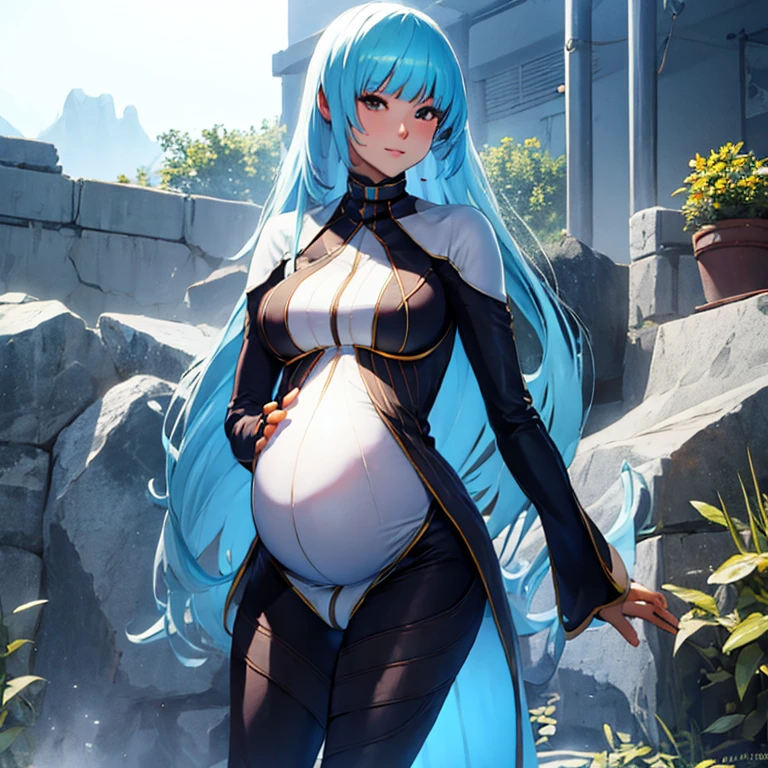 Sexy Pregnant Kula diamond, ice