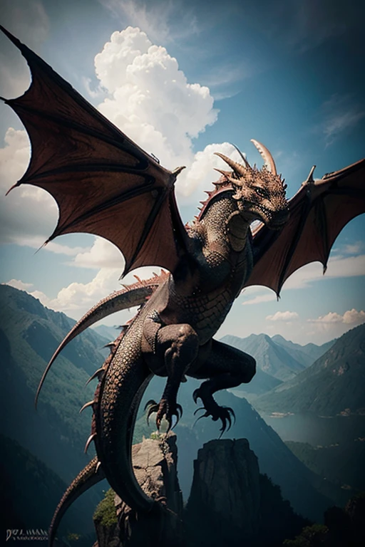dragon abstract art