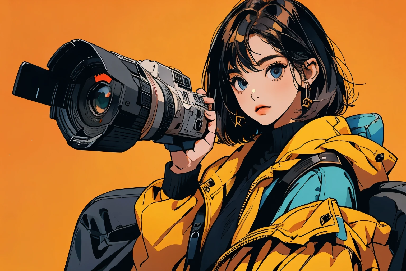 Girl with a camera