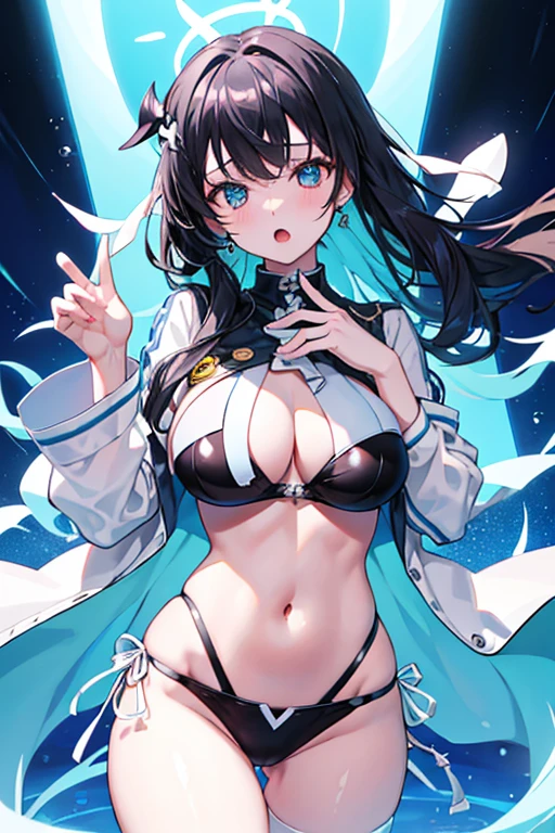 Dream monkey, fluffy, delicate dream hair with color luster, jewel-like eyes, hand portrayal, beautiful and vibrant expression, fine detail description, glowing body, perfect head-to-body ratio, delicate full-body portrayal, delicate hand depiction water, smart white bright abnormal eyes, mechanical artificial eyes, white eye sockets, detailed description, eyes sparkling, childish skin tone, pale face, cold white skin, high nose bridge, red lips, delicate hand depiction, dynamic, expression, tsundere, proud look, pure wind, pure, snow white, pink silk, holy, noble, dreamy, delicate, fresh, wind chimes, feather wool, pattern, lace, fireworks, okra anemone, hat hairpin, frills, streamers, ribbons, lace, silk, flower ribbons, hairpins, jewelry, veils, nails, bracelets, pendants, crotch, suspenders, belts, jewelry, motion effects, floating, floating, swimming, dancing, sports, dancing, ice sculpture, elegance, breeze fantasy, technology, futuristic, lifelike, zen, God, God, Mystic Fantasy, Hazy, Heaven, Dust, Life, Snow Blood Emoticon, Color Burst, Blue-Pink Grading, Black & White, Crystal Clear, Contrasting Color, Effect Stereo, UE5 Render Engine, Tindar Effect, Light Particle, Light, Halo, Light Effect, Refraction, Backlight, Pan, Laser, Extreme Glare, Brilliant Light Tracking, Bright, Flicker, Smoke, Bokeh, Shadow, (RAGE9 Render Engine)