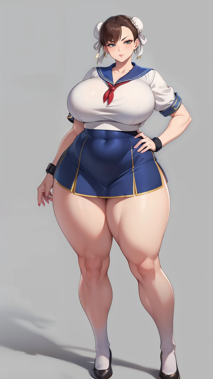 Large , Big Hips,Full Body Shot, Mature , Whipping the lower body, Plump thighs, Whole calf, Seductive mature woman,ct body, Plus Size Model,high school girl,Sailor suit, The skirt is short,Mature woman wearinor suit,Chunli
