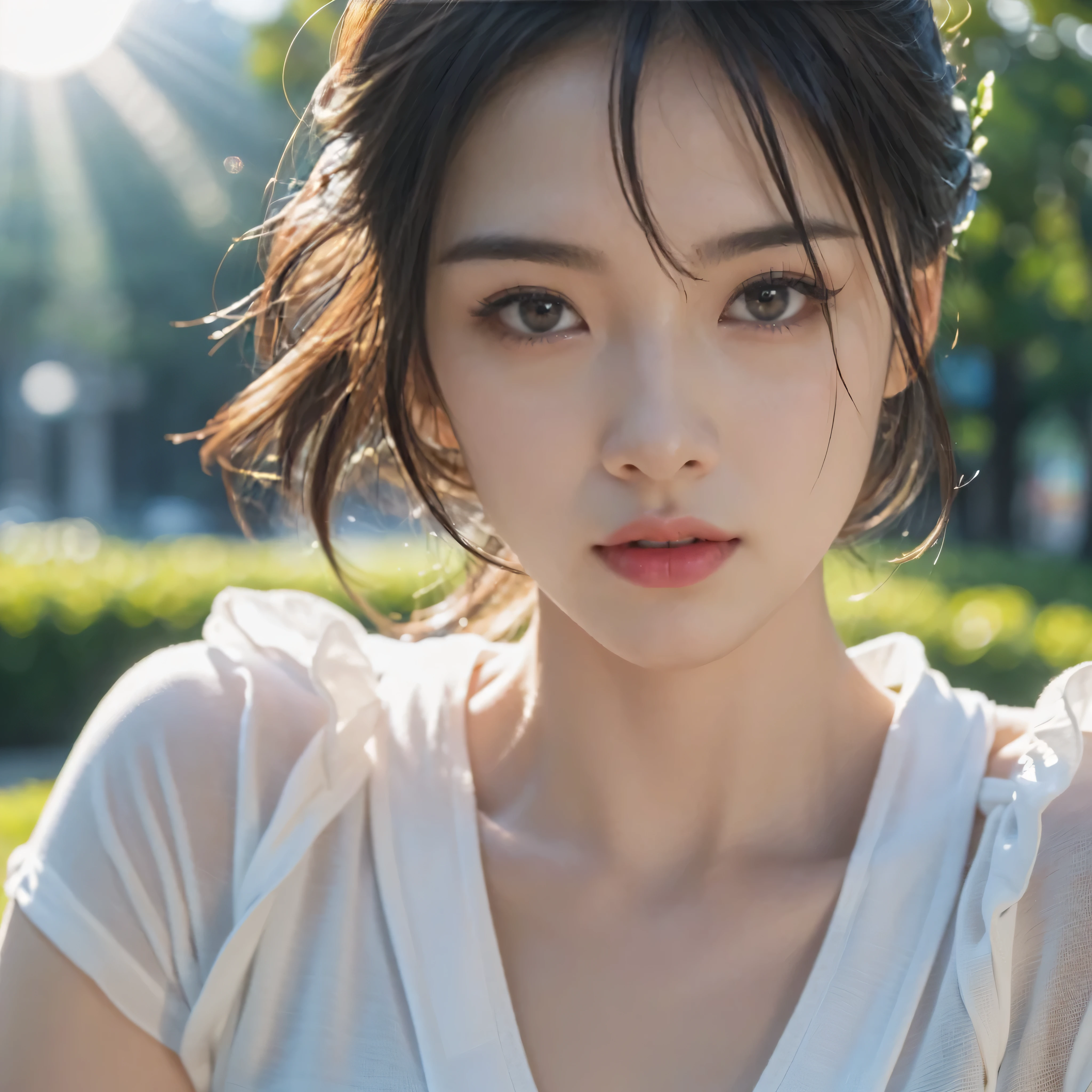 8k,deep feeling的_Eye,(Practical:1.37),(photoPractical,photo-Practical:1.37),Long eyelashes,Nature&#39;s expression,detailed_Lips,Big Eye,(HDR,Ultra HD:1.2),Sunlight_Irradiation,Gentlemen&#39;clothing,gentleman&#39;Clothes,high quality_picture,Think about it,detailed_Eye,Eye_deep feeling,Highly transparent，slim_leg,slim_leg,Long hair,City background,Long hair,fair-skinned_skin,nature,hapiness_mood,confidence,Keep,fair_image。
